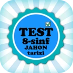 Logo of 8-sinf Jahon tarixi. Umumiy te android Application 